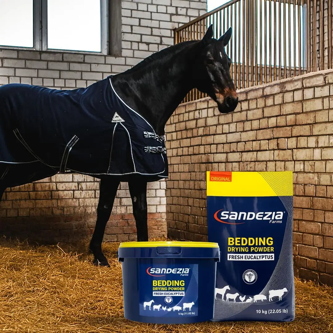 Sandezia Bedding Drying Powder - Order Eliminator, Fresh Eucalyptus The Epic Animal