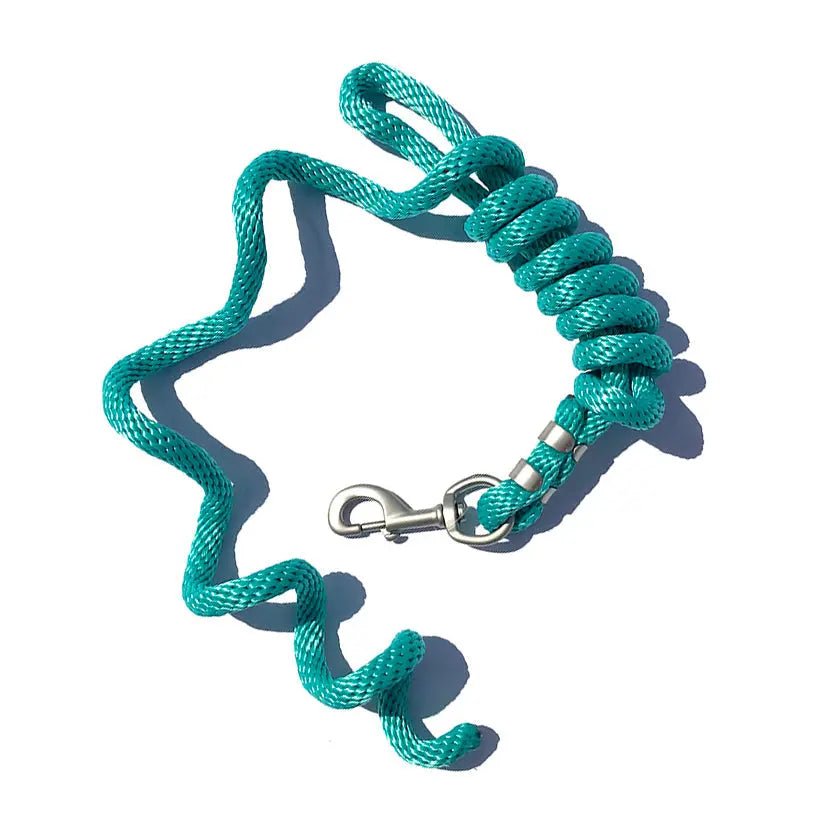 5/8" x 9' Poly Lead Rope, Nickel Plated Bolt Snap, Solid Colors The Epic Animal