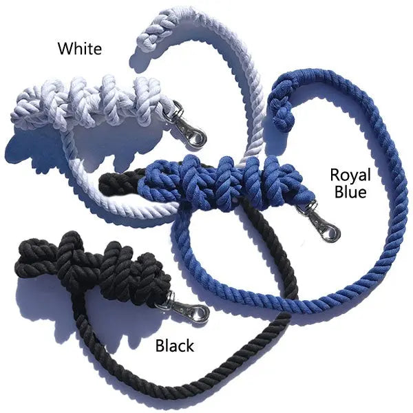 Cotton Lead Rope 3/4" x 10', Nickel Plated Bull Snap The Epic Animal
