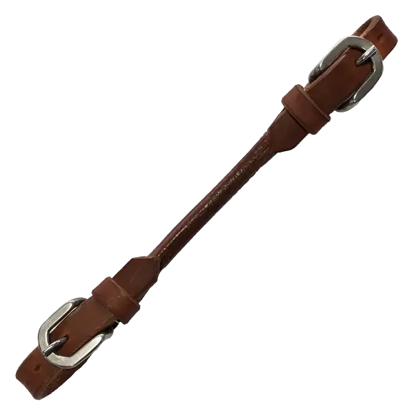 Leather Curb Strap Rolled The Epic Animal
