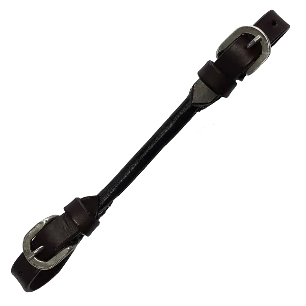 Leather Curb Strap Rolled The Epic Animal