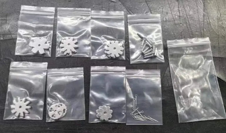 Premium 6 Stainless Steel Rowel & Pin Sets - Professional Spur Repair Kit #29030 The Epic Animal