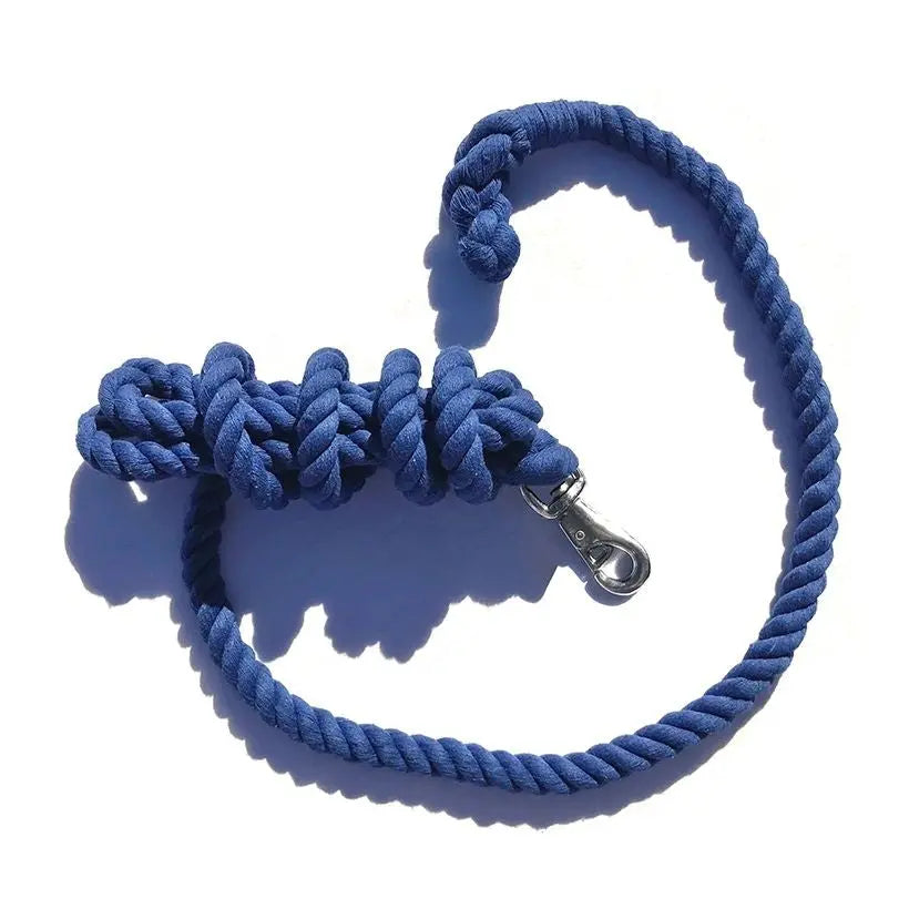 Cotton Lead Rope 3/4" x 10', Nickel Plated Bull Snap The Epic Animal
