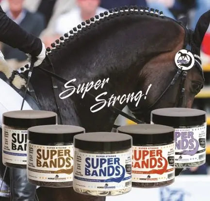 Super Rubber Bands for Braiding and Banding Super Natural Bands by Healthy HairCare The Epic Animal