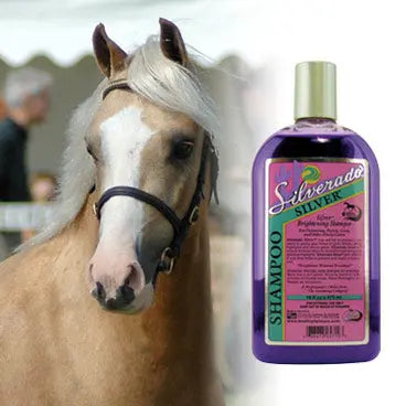 Horse Brightening & Whitening Shampoo for Coat, Mane & Tail by Silverado #SSIL16 The Epic Animal