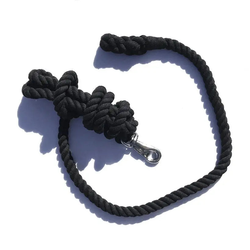 Cotton Lead Rope 3/4" x 10', Nickel Plated Bull Snap The Epic Animal