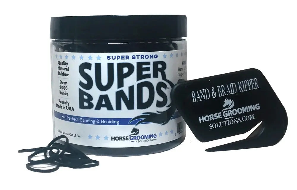 Super Rubber Bands for Braiding and Banding Super Natural Bands by Healthy HairCare The Epic Animal