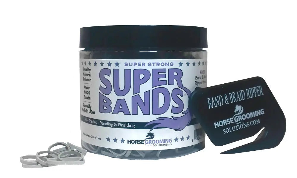 Super Rubber Bands for Braiding and Banding Super Natural Bands by Healthy HairCare The Epic Animal