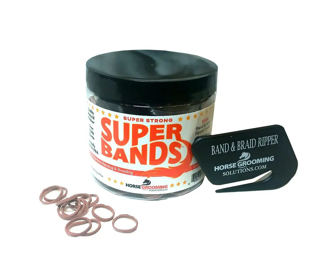 Super Rubber Bands for Braiding and Banding Super Natural Bands by Healthy HairCare The Epic Animal
