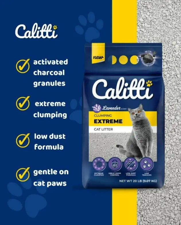 Calitti EXTREME Clumping Clay Unscented 20 LB #223888 The Epic Animal