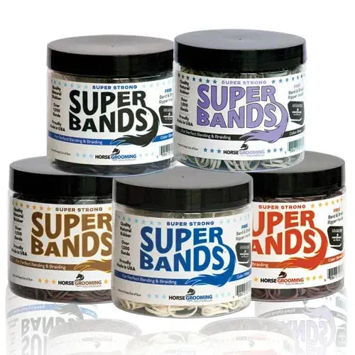 Super Rubber Bands for Braiding and Banding Super Natural Bands by Healthy HairCare The Epic Animal