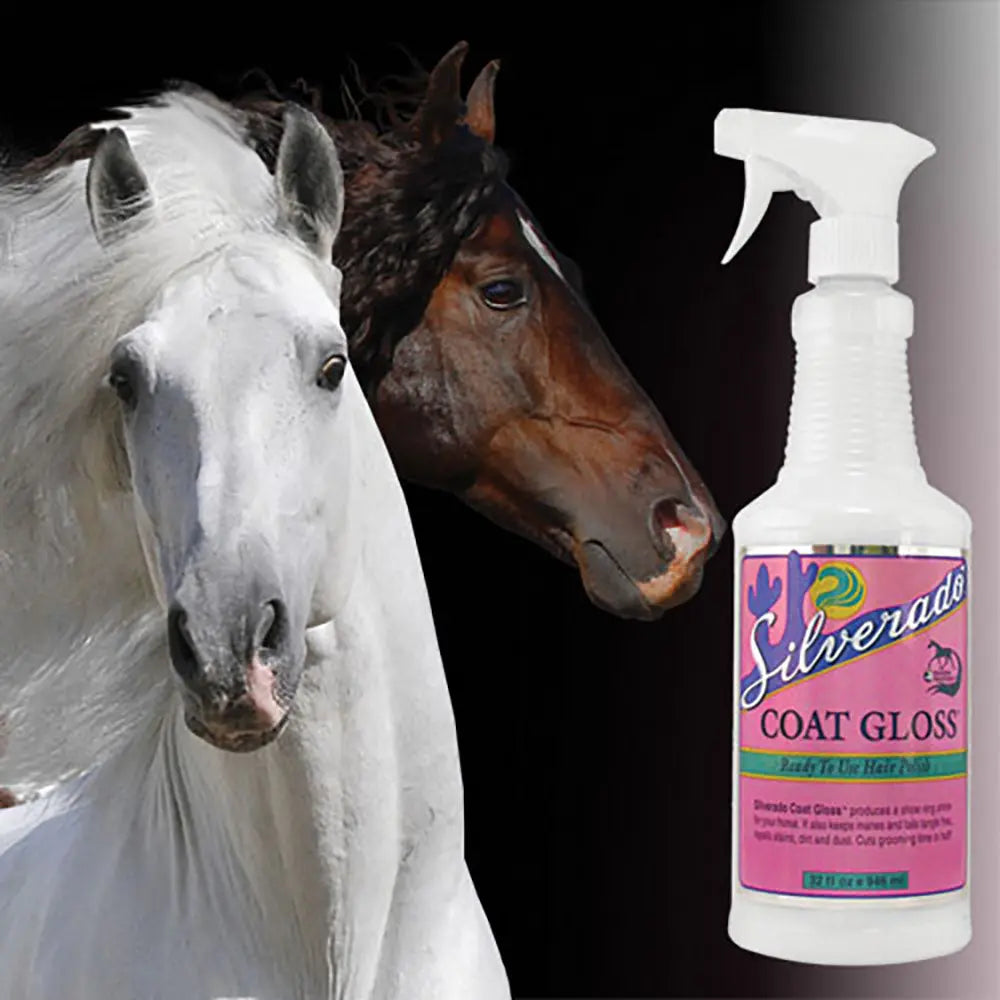 Horse Sheen Coat Gloss for Coat, Mane & Tail by Silverado The Epic Animal